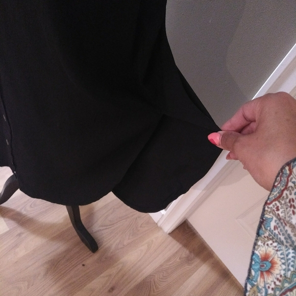 Paper Bag Rayon Skirt - Picture 3 of 3